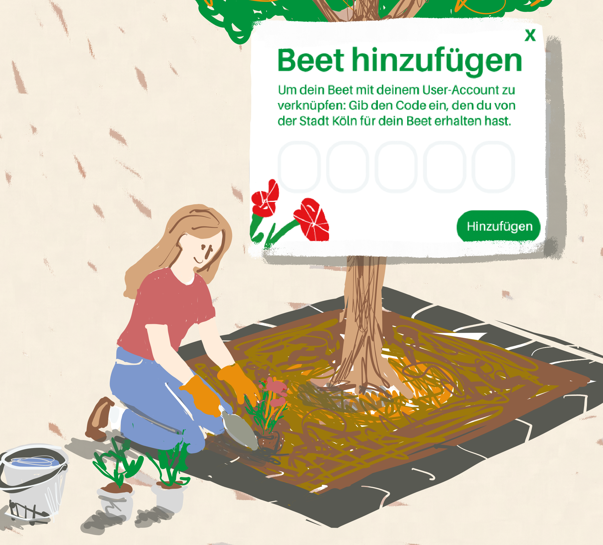 Schritt 5: Loslegen – ggf. mit Account verknüpfen